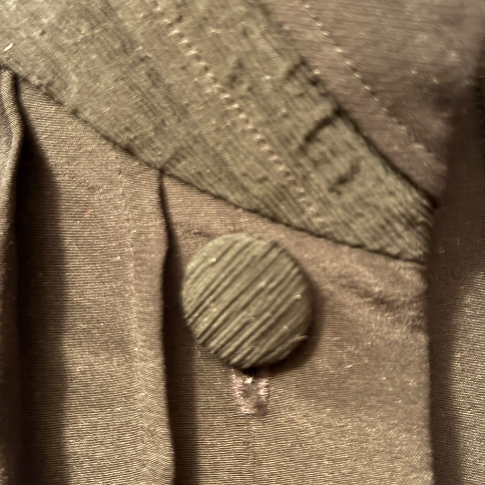 Hulda Bridgeman Design Wearable Art Black Silk Size 0 Petite Jacket Handmade EUC - Picture 5 of 16